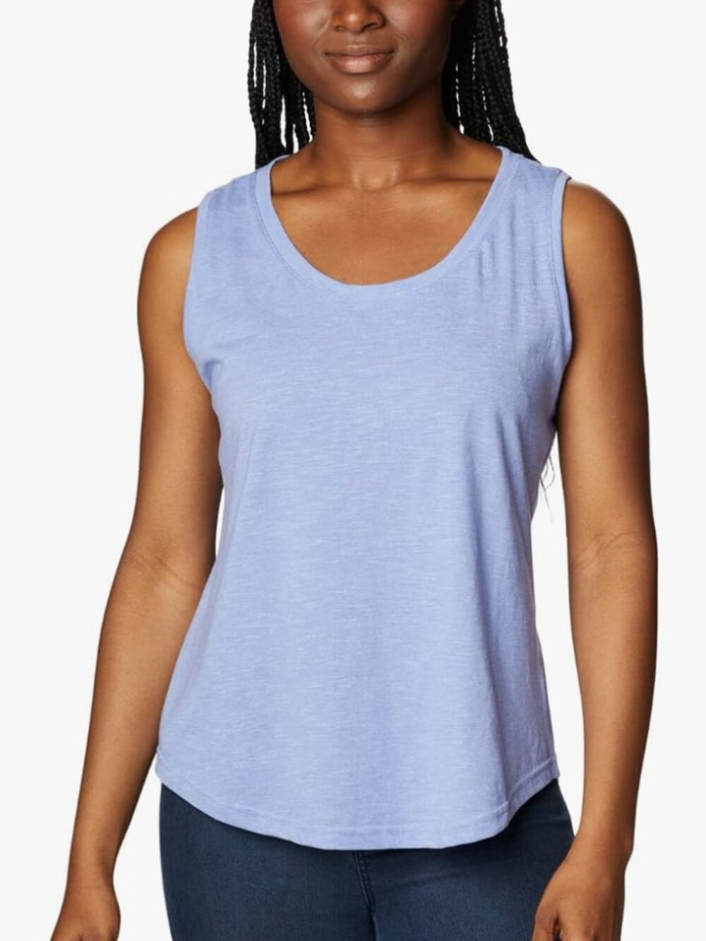 VGUC Columbia Cades Cape Serenity omni-wick tank top size large